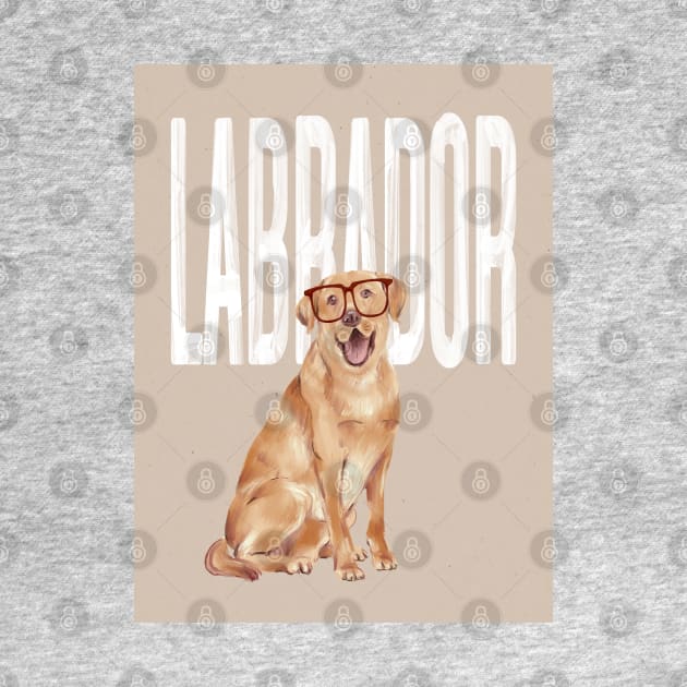 Labrador Dog by Art Designs